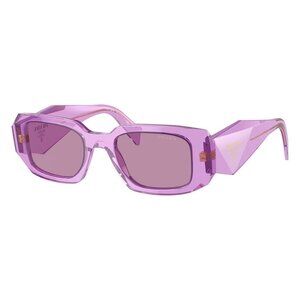 New PRADA Violet Rectangle PR 17WS 13R07Q Sunglasses Women